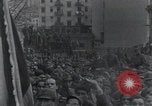 Image of Gabriele D'Annunzio welcomed as he enters Fiume Fiume Croatia, 1919, second 49 stock footage video 65675023056