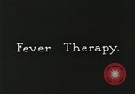 Image of Fever treatment in 1930s United States USA, 1936, second 6 stock footage video 65675023074