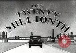 Image of Ford promotional on occasion of 20 millionth automobile Detroit Michigan USA, 1931, second 17 stock footage video 65675023075