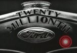 Image of Ford promotional on occasion of 20 millionth automobile Detroit Michigan USA, 1931, second 22 stock footage video 65675023075