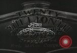 Image of Ford promotional on occasion of 20 millionth automobile Detroit Michigan USA, 1931, second 23 stock footage video 65675023075