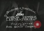 Image of Ford promotional on occasion of 20 millionth automobile Detroit Michigan USA, 1931, second 26 stock footage video 65675023075