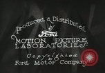 Image of Ford promotional on occasion of 20 millionth automobile Detroit Michigan USA, 1931, second 29 stock footage video 65675023075