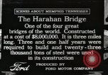 Standbild Harahan Brücke Memphis Tennessee USA, 1917, aus Sekunde 1 historischem Filmmaterial Videoclip 65675023081