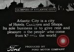 Immagine di Alberghi e boardwalk Atlantic City New Jersey USA, 1917, secondo 1 filmato di repertorio 65675023084