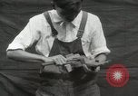 Immagine di Costruzione di Ukulele Hawaii USA, 1917, secondo 16 filmato di repertorio 65675023085