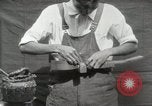 Immagine di Costruzione di Ukulele Hawaii USA, 1917, secondo 38 filmato di repertorio 65675023085