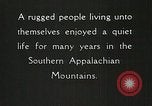 Standbild Appalachian Einwohner Marion Virginia USA, 1934, aus Sekunde 31 historischem Filmmaterial Videoclip 65675023099