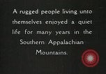 Standbild Appalachian Einwohner Marion Virginia USA, 1934, aus Sekunde 33 historischem Filmmaterial Videoclip 65675023099