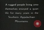 Standbild Appalachian Einwohner Marion Virginia USA, 1934, aus Sekunde 34 historischem Filmmaterial Videoclip 65675023099