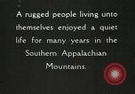 Standbild Appalachian Einwohner Marion Virginia USA, 1934, aus Sekunde 36 historischem Filmmaterial Videoclip 65675023099
