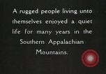 Standbild Appalachian Einwohner Marion Virginia USA, 1934, aus Sekunde 38 historischem Filmmaterial Videoclip 65675023099