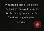 Standbild Appalachian Einwohner Marion Virginia USA, 1934, aus Sekunde 39 historischem Filmmaterial Videoclip 65675023099