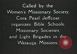 Image Watauga Mission Boone North Carolina USA, 1934, de la seconde 47 séquences d'archives historiques vidéo 65675023107