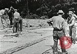 Standbild Schiefer Steinbruch Madison County North Carolina USA, 1935, aus Sekunde 58 historischem Filmmaterial Videoclip 65675023117