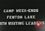 Standbild Fenton See Fenton Michigan USA, 1938, aus Sekunde 7 historischem Filmmaterial Videoclip 65675023123