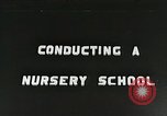 Standbild Kindergarten Pennsylvania United States USA, 1938, aus Sekunde 4 historischem Filmmaterial Videoclip 65675023125