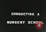 Standbild Kindergarten Pennsylvania United States USA, 1938, aus Sekunde 5 historischem Filmmaterial Videoclip 65675023125