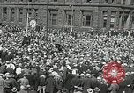 Standbild arbeitslose Männer demonstrieren während der Depression Minneapolis Minnesota USA, 1934, aus Sekunde 3 historischem Filmmaterial Videoclip 65675023138