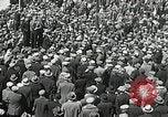 Standbild arbeitslose Männer demonstrieren während der Depression Minneapolis Minnesota USA, 1934, aus Sekunde 9 historischem Filmmaterial Videoclip 65675023138