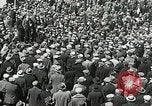 Standbild arbeitslose Männer demonstrieren während der Depression Minneapolis Minnesota USA, 1934, aus Sekunde 11 historischem Filmmaterial Videoclip 65675023138