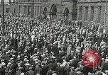 Standbild arbeitslose Männer demonstrieren während der Depression Minneapolis Minnesota USA, 1934, aus Sekunde 15 historischem Filmmaterial Videoclip 65675023138