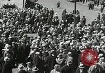 Standbild arbeitslose Männer demonstrieren während der Depression Minneapolis Minnesota USA, 1934, aus Sekunde 25 historischem Filmmaterial Videoclip 65675023138