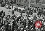 Standbild arbeitslose Männer demonstrieren während der Depression Minneapolis Minnesota USA, 1934, aus Sekunde 36 historischem Filmmaterial Videoclip 65675023138