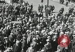Standbild arbeitslose Männer demonstrieren während der Depression Minneapolis Minnesota USA, 1934, aus Sekunde 38 historischem Filmmaterial Videoclip 65675023138