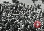 Standbild arbeitslose Männer demonstrieren während der Depression Minneapolis Minnesota USA, 1934, aus Sekunde 40 historischem Filmmaterial Videoclip 65675023138