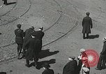 Standbild arbeitslose Männer demonstrieren während der Depression Minneapolis Minnesota USA, 1934, aus Sekunde 55 historischem Filmmaterial Videoclip 65675023138