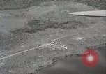 Image of Aerial view of Airstrip Solomon Islands, 1943, second 14 stock footage video 65675023145