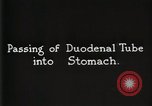 Image Division Gastro-Intestinal Detroit Michigan Henry Ford Hospital USA, 1936, de la seconde 30 séquences d'archives historiques vidéo 65675023148