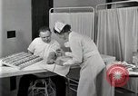 Standbild Protein Allergie test Detroit Michigan Henry Ford Hospital USA, 1936, aus Sekunde 48 historischem Filmmaterial Videoclip 65675023149