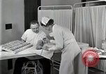 Standbild Protein Allergie test Detroit Michigan Henry Ford Hospital USA, 1936, aus Sekunde 49 historischem Filmmaterial Videoclip 65675023149