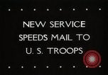 Standbild V-Mail United States USA, 1944, aus Sekunde 31 historischem Filmmaterial Videoclip 65675023159