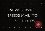 Standbild V-Mail United States USA, 1944, aus Sekunde 32 historischem Filmmaterial Videoclip 65675023159