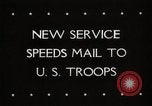 Standbild V-Mail United States USA, 1944, aus Sekunde 33 historischem Filmmaterial Videoclip 65675023159