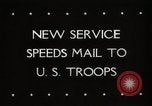 Standbild V-Mail United States USA, 1944, aus Sekunde 34 historischem Filmmaterial Videoclip 65675023159
