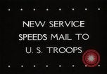 Standbild V-Mail United States USA, 1944, aus Sekunde 35 historischem Filmmaterial Videoclip 65675023159