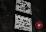 Standbild V-Mail United States USA, 1944, aus Sekunde 62 historischem Filmmaterial Videoclip 65675023159