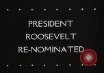 Immagine di Franklin Delano Roosevelt Chicago Illinois USA, 1944, secondo 5 filmato di repertorio 65675023163