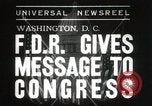 Immagine di Franklin Delano Roosevelt Washington DC USA, 1938, secondo 23 filmato di repertorio 65675023164