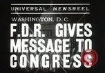 Immagine di Franklin Delano Roosevelt Washington DC USA, 1938, secondo 24 filmato di repertorio 65675023164