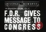 Immagine di Franklin Delano Roosevelt Washington DC USA, 1938, secondo 25 filmato di repertorio 65675023164