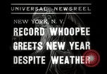 Image of New Year celebrations New York City USA, 1938, second 3 stock footage video 65675023165