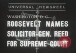 Image of Stanley Reed Washington DC USA, 1938, second 1 stock footage video 65675023166
