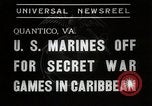 Image of United States Marines board ships Quantico Virginia USA, 1938, second 4 stock footage video 65675023167