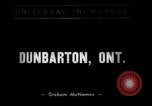 Standbild James Stewart Dunbarton Ontario, 1938, aus Sekunde 1 historischem Filmmaterial Videoclip 65675023171