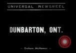Standbild James Stewart Dunbarton Ontario, 1938, aus Sekunde 3 historischem Filmmaterial Videoclip 65675023171